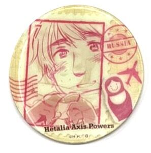 ヘタリア　トレーディングチェンジング缶バッジ　プロイセン　ロシア アニメガ×ソフマップ池袋マルイ店 on X: 