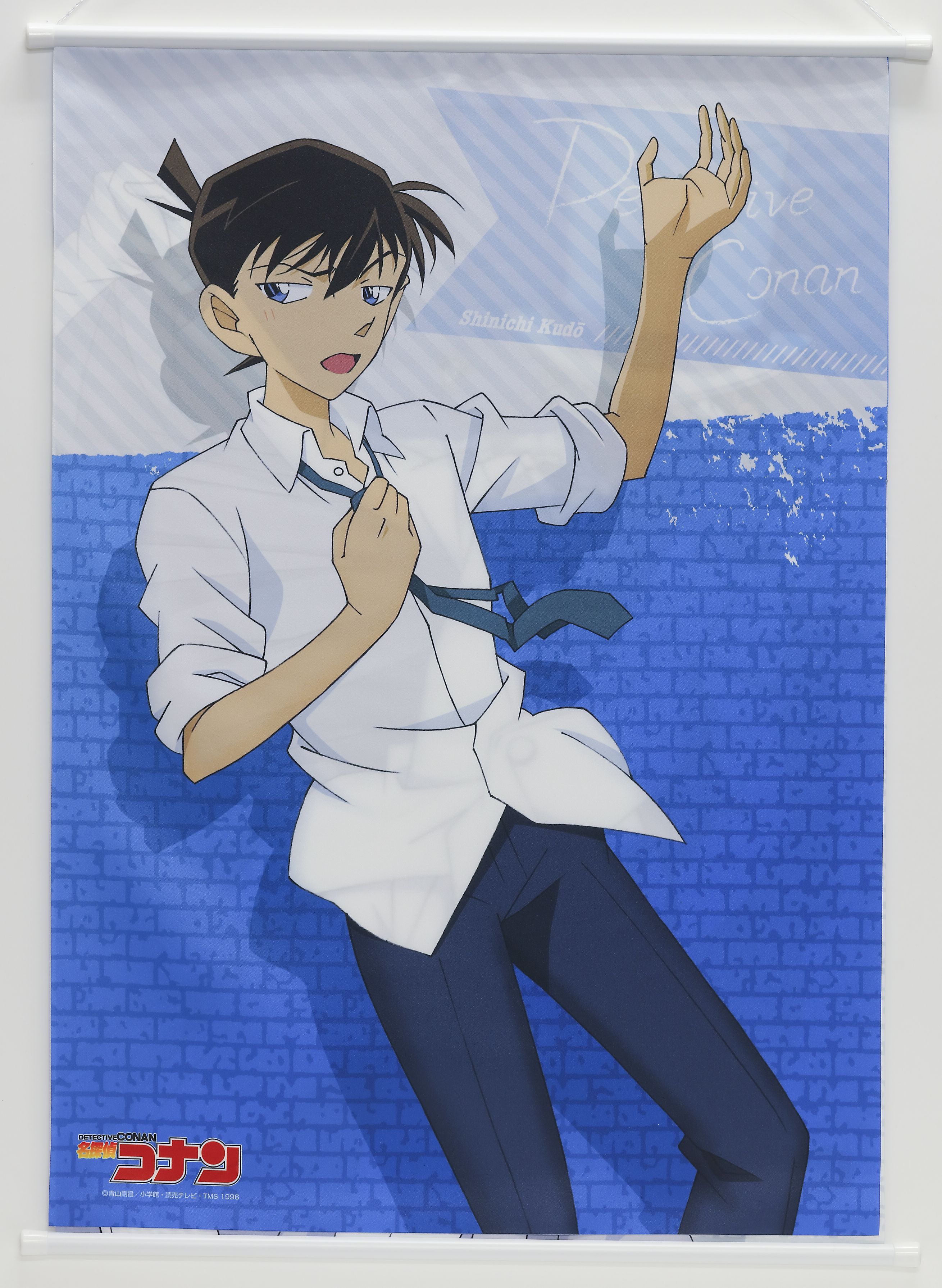 名探偵コナン タペストリー 変装 on off 工藤新一 怪盗キッド ver. original