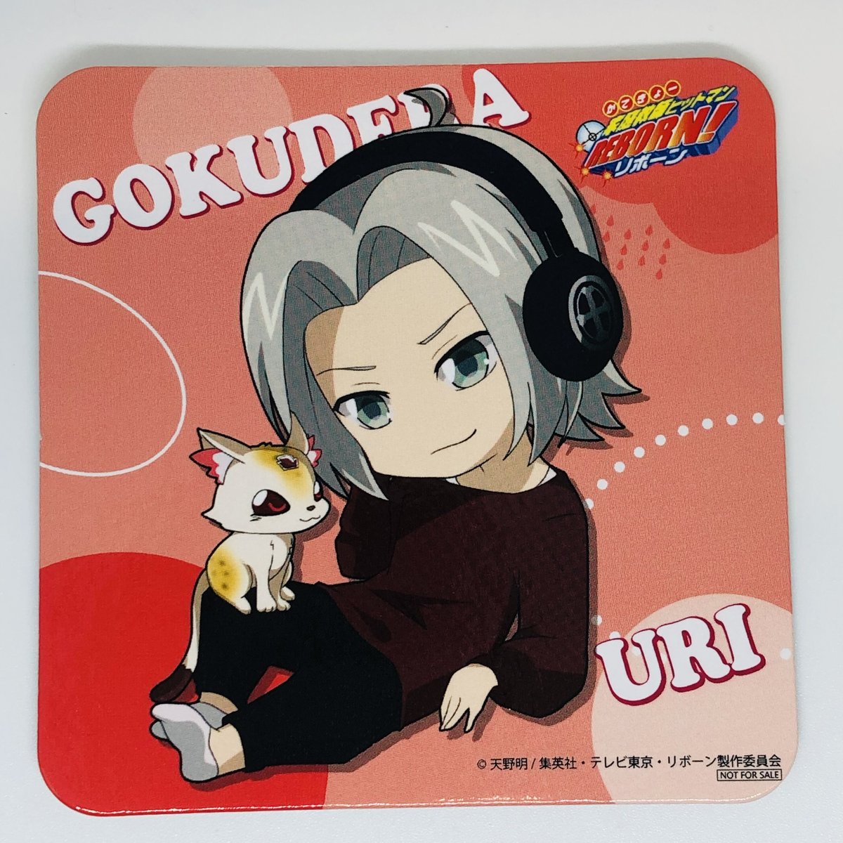 家庭教師ヒットマンREBORN! 獄寺隼人 コースター 家庭教師ヒットマンREBORN! 獄寺 隼人 コースター | K-BOOKS