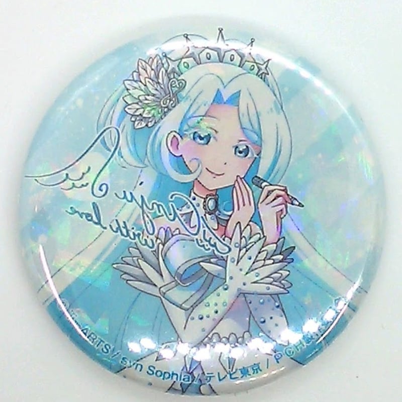 キラッとプリ☆チャン 白鳥アンジュ カメラサインシリーズ5 缶バッジ
