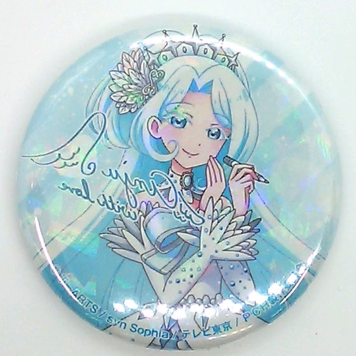 キラッとプリ☆チャン 白鳥アンジュ カメラサインシリーズ5 缶バッジ