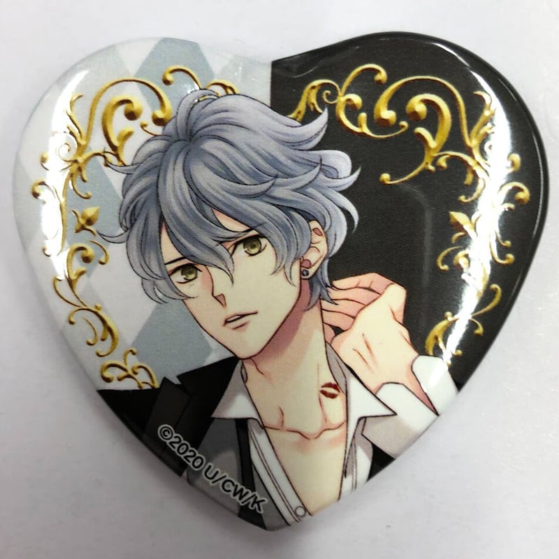 BROTHERS CONFLICT ブラコン 朝日奈祈織 ハート缶バッジ 10個