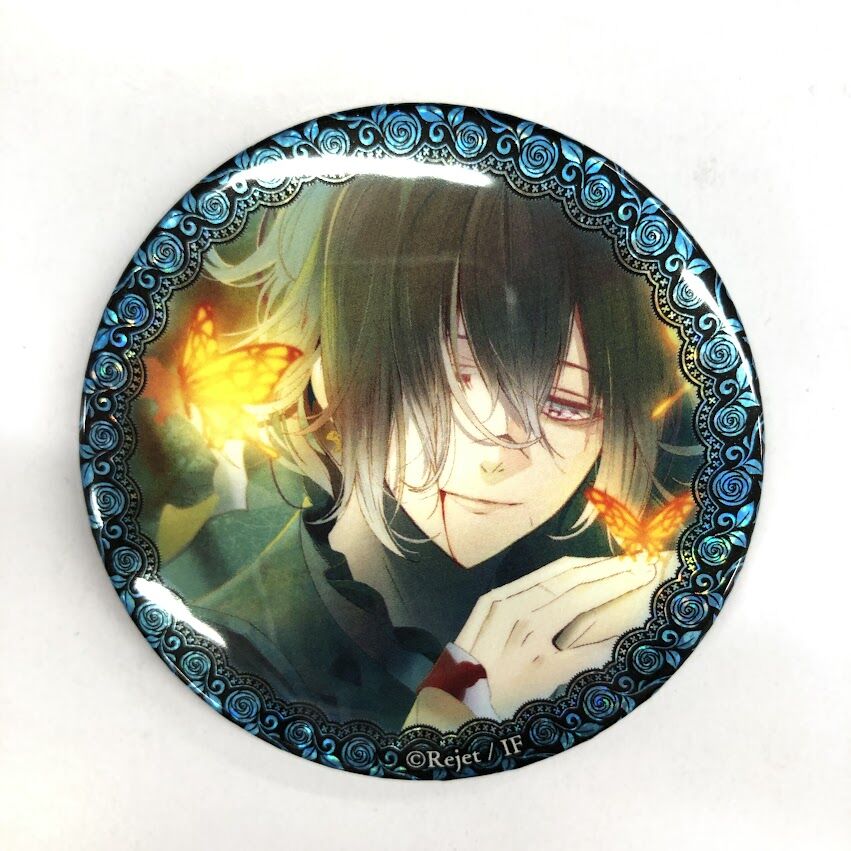 DIABOLIK LOVERS 無神 アズサ ホロ 缶バッジ 裏面サビ有】DIABOLIK LOVERS 無神アズサ 缶バッジ ホロ | K-BOOKS