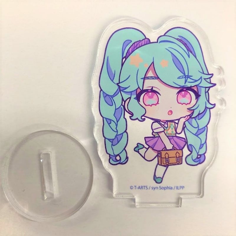 プリパラ グラフアート アクリルぷちスタンド 猫の日 高瀬 コヨイ WITH