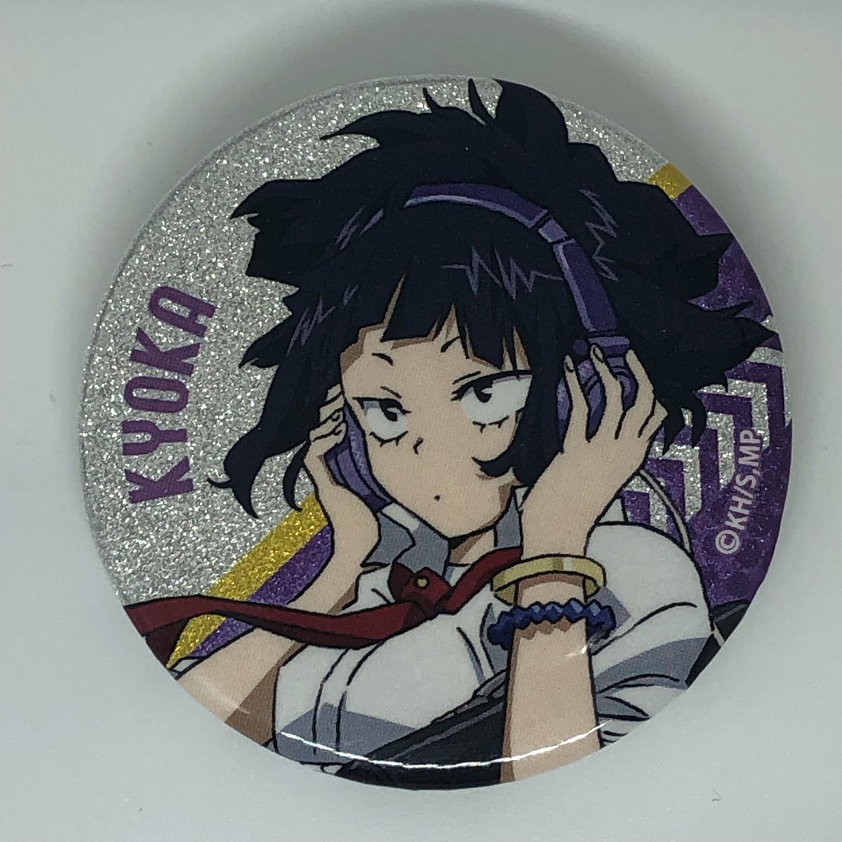 耳郎響香 缶バッジ グリッター 僕のヒーローアカデミア 耳郎 響香 缶バッジコレクション（グリッター