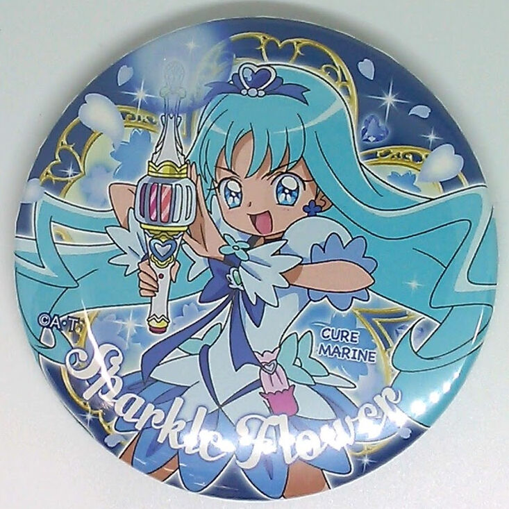 ハートキャッチプリキュア キュアマリン トゥインクル缶バッジ9 Nice
