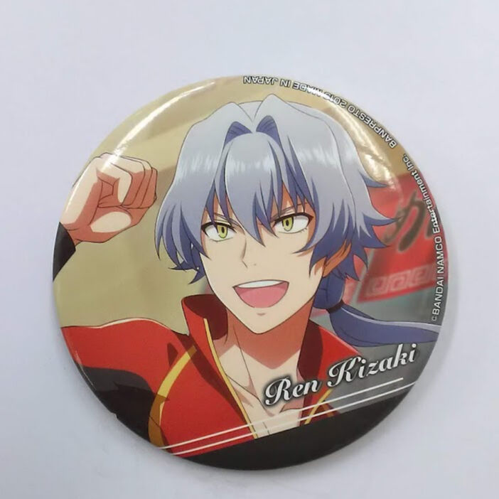 SideM 牙崎漣 缶バッジ SideM】牙崎漣 Mフェス ハート 缶バッジ 12