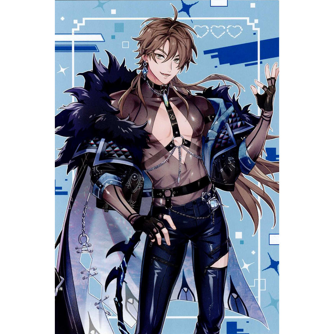★ nu カーニバル ポプショ 台湾 特典 ポストカード 新世界狂歡 コンプ★ NU:カーニバル』 POP UP SHOP in マルイ ポストカード エイト 【BL