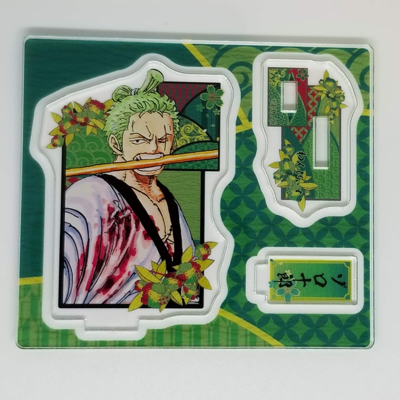 ワンピース ジャンプショップ アクリルブロック“HEROES” ゾロ