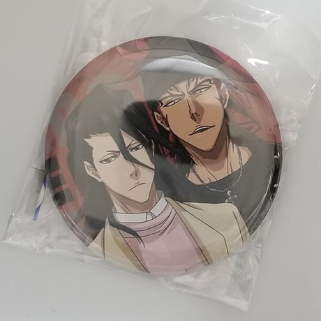 BLEACH 朽木白哉 阿散井恋次 缶バッジ BLEACH』バースデイ缶バッジ 阿散井恋次 BE3