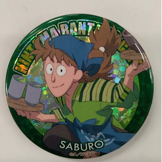 忍たま乱太郎 善法寺 伊作 ホログラム缶バッジ 茶屋 ホロ缶バッジ