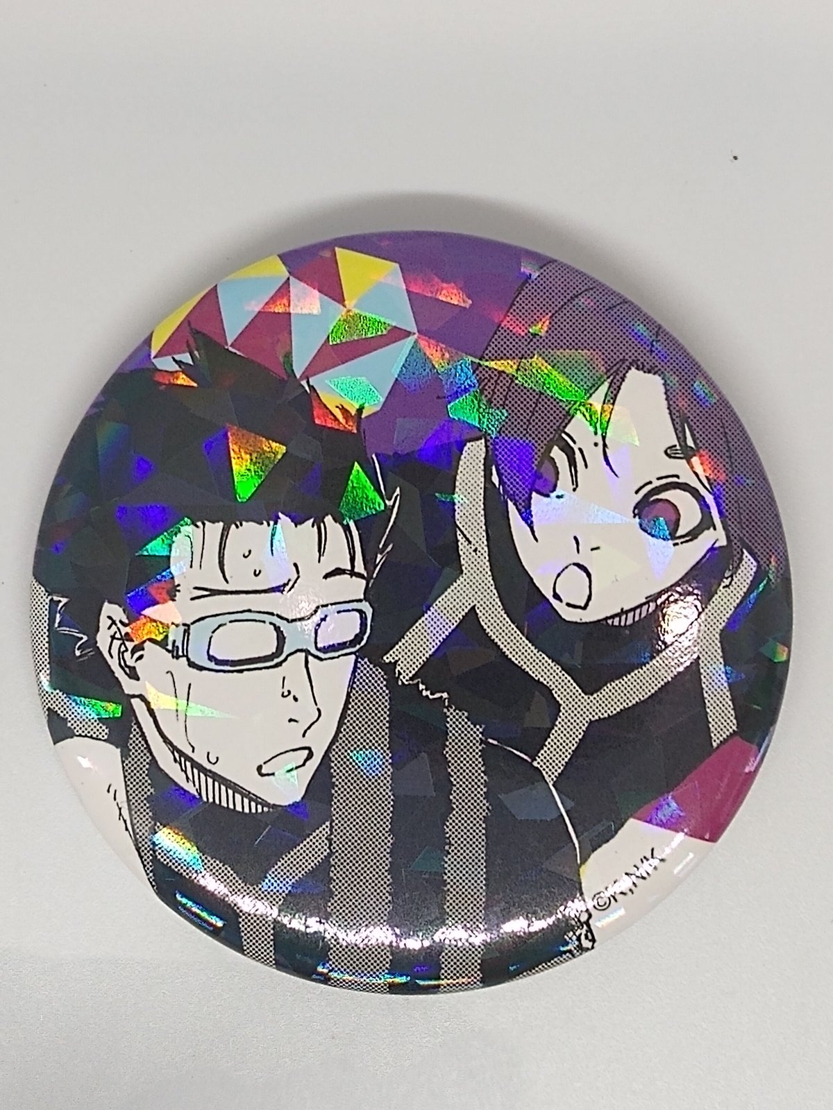 ブルーロック 御影玲王 剣城斬鉄 ホログラム缶バッジvol.4 ブルーロック 御影 玲王＆剣城 斬鉄 ホログラム缶バッジ