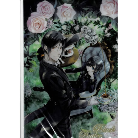 黒執事 Black Label クリアファイル コンパクトミラー セット（黒執事 