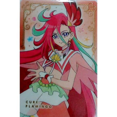 滝沢あすか プロダクションプリキュア 缶バッジ キュアフラミンゴ トロピカルージュプリキュア キュアフラミンゴ 滝沢あすか