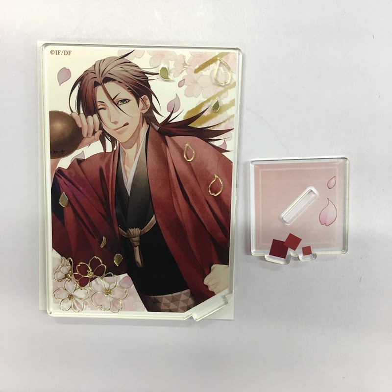 薄桜鬼 原田左之助 with U オトメイト クッション アクリルスタンド 薄桜鬼