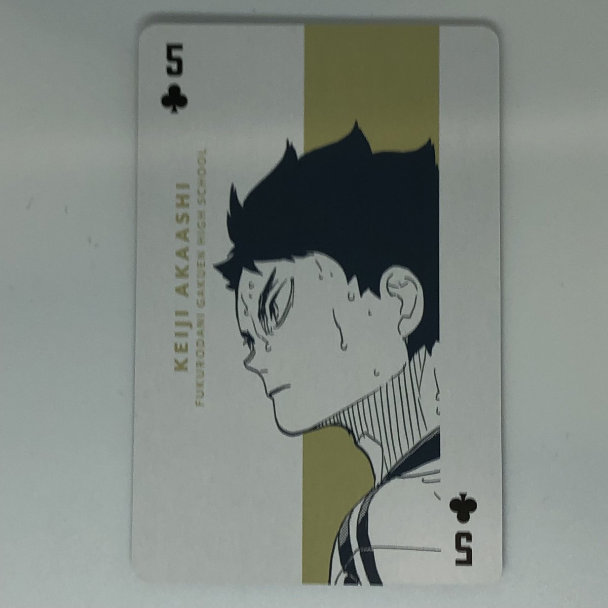 ハイキュー展 final トランプ 赤葦京治 ハイキュー!! 振り向き 全身