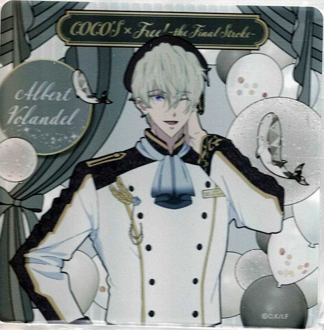 Free! アルベルト アクリルコースター | K-BOOKS 池袋 2次元グッズ通販