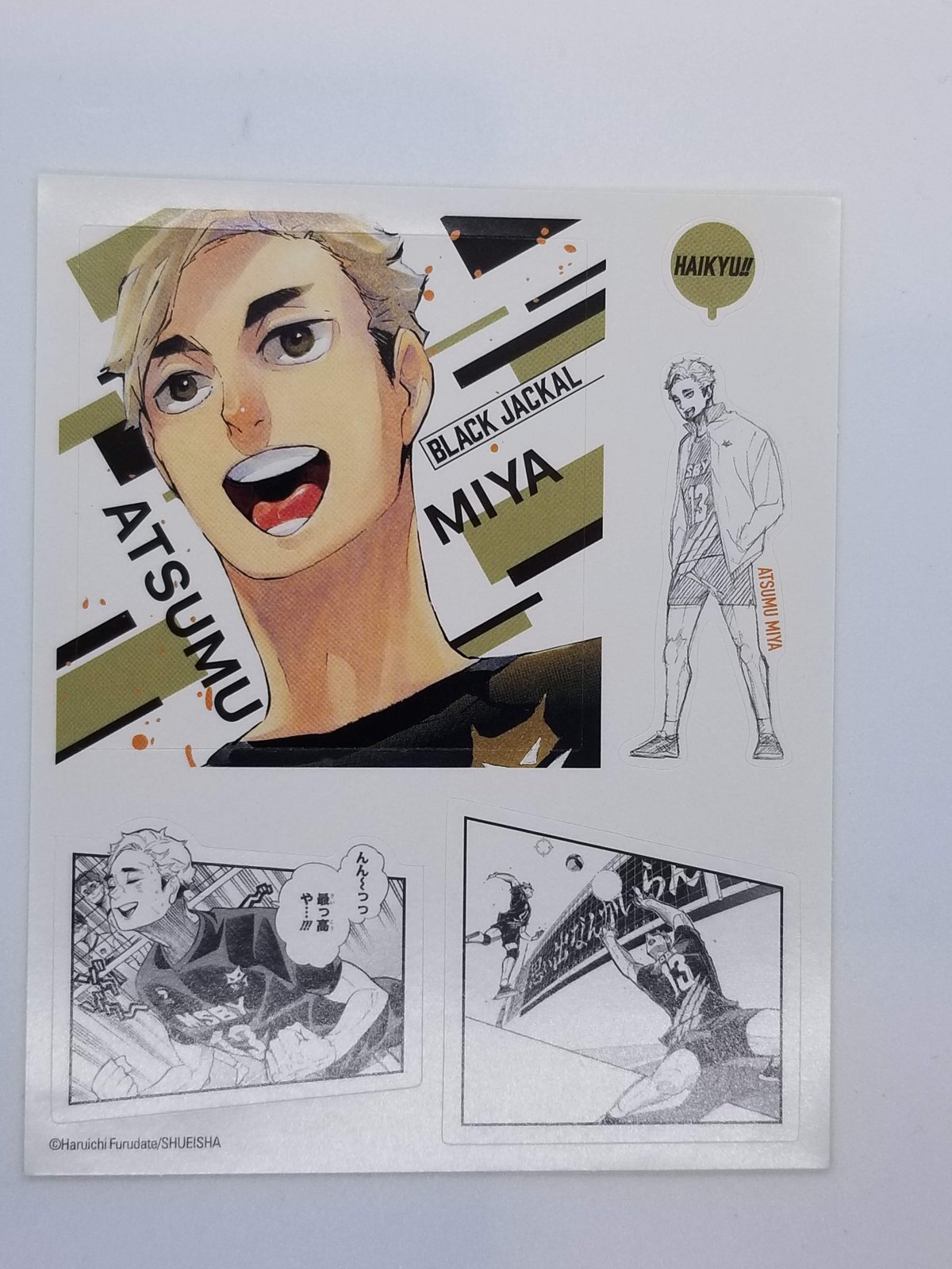 宮侑 フォトカ ハイキュー!! 宮 侑 フォトカード＆ステッカーコレクション第2弾 | K