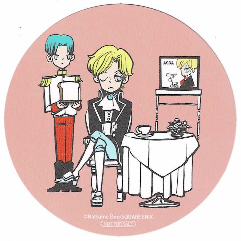 オノ・ナツメ 『 ACCA13区監察課 』 ミュージアム特典 コースター