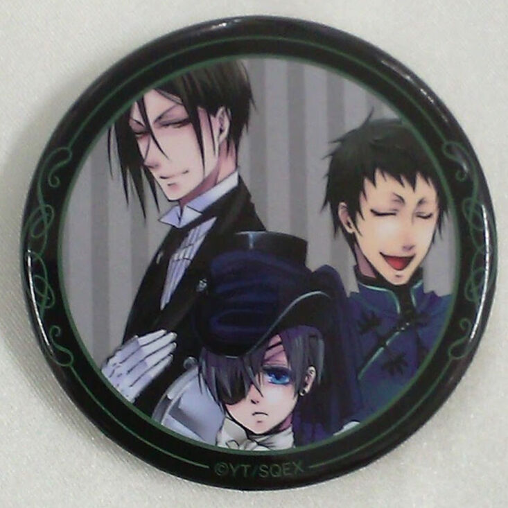 黒執事 ナンジャタウン 缶バッチ シエル セバスチャン