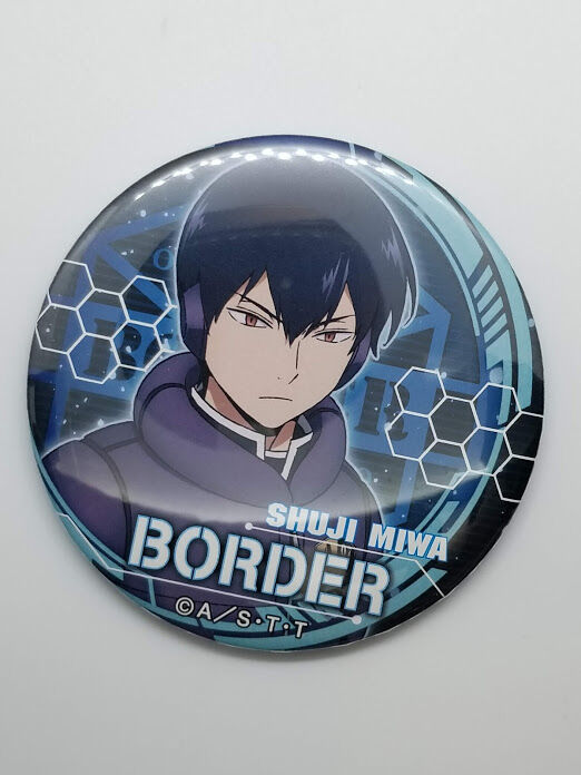 ワールドトリガー 三輪 秀次 ドでか缶バッジ 大規模侵攻編 | K-BOOKS