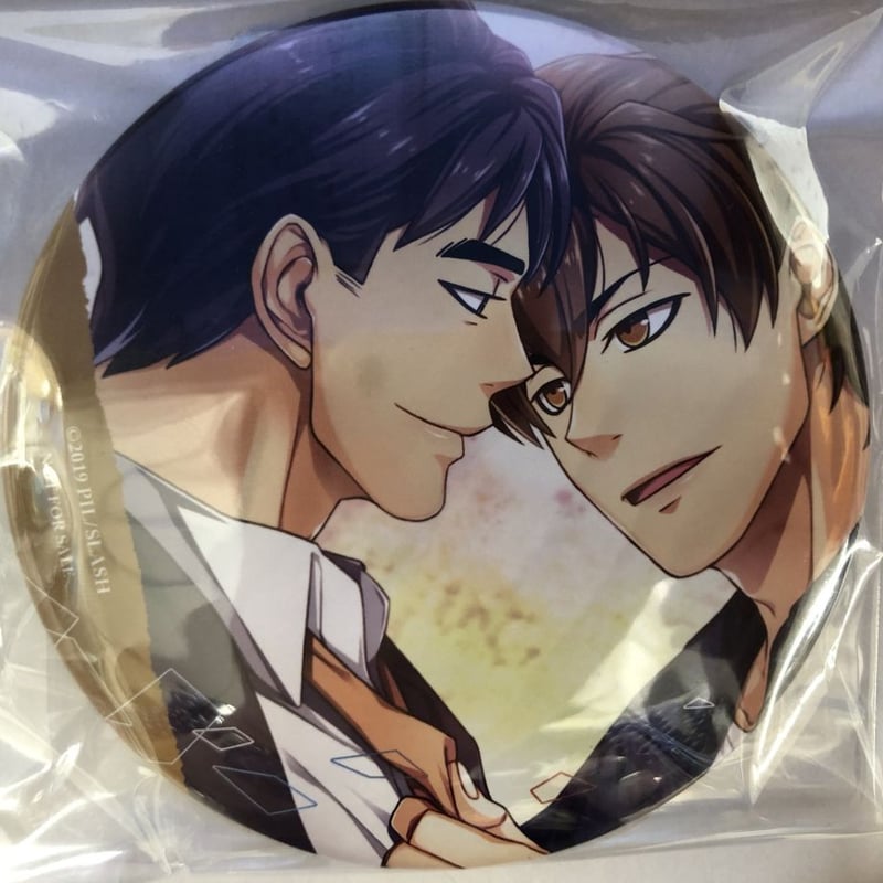 paradise マツダ　アヅマ 缶バッジ Paradise マツダ＆アヅマ 特製100mm缶バッジ【BLグッズ】 | K-BOOKS