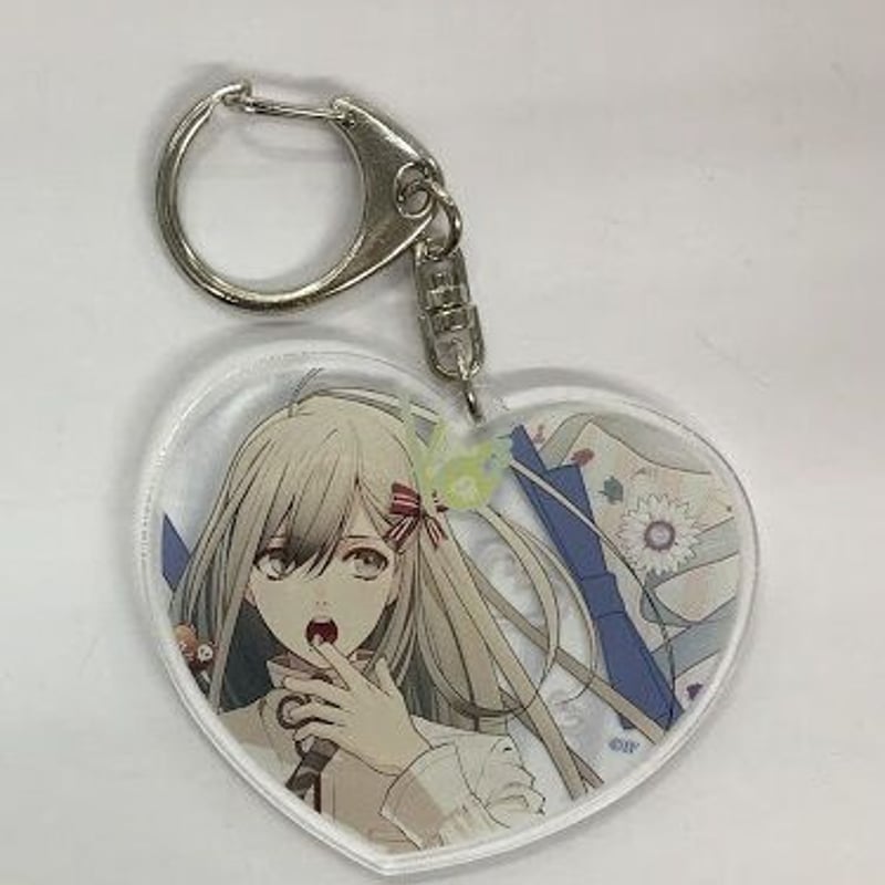 オランピアソワレ ヒムカ ハート型アクリルキーホルダー