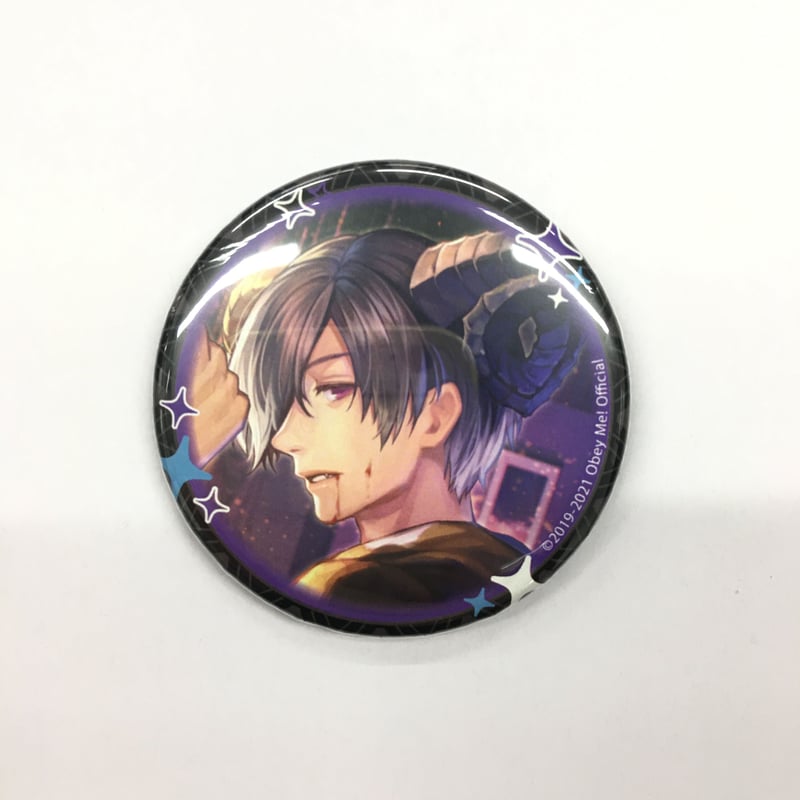 Obey me ベルフェゴール 缶バッジ 【公式通販】