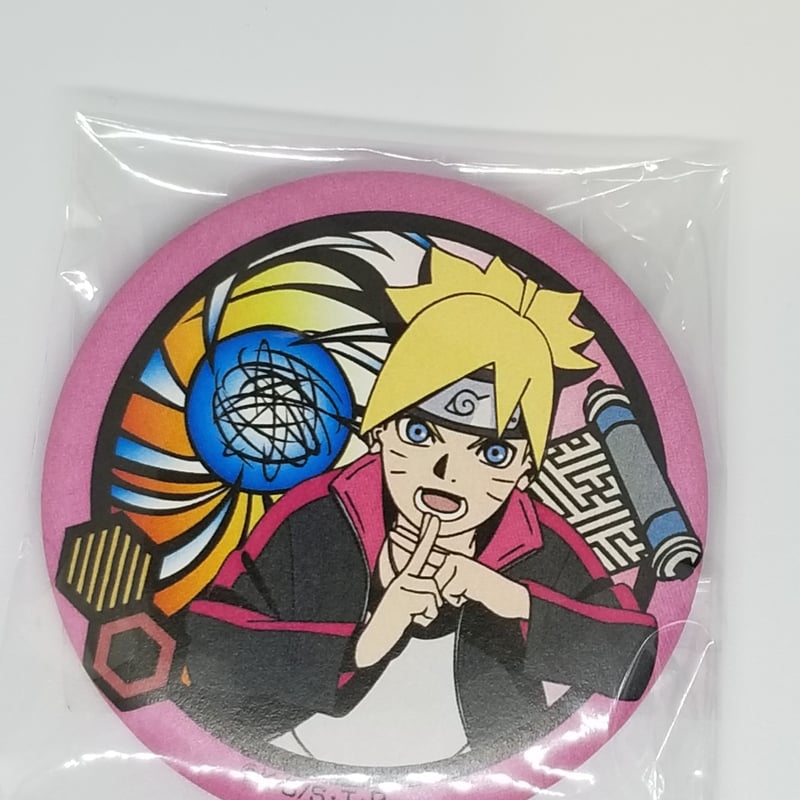 希少　レア　BORUTO ホログラム缶バッジ　プライズ　うずまきボルト 希少 レア BORUTO ホログラム缶バッジ プライズ うずまきボルト