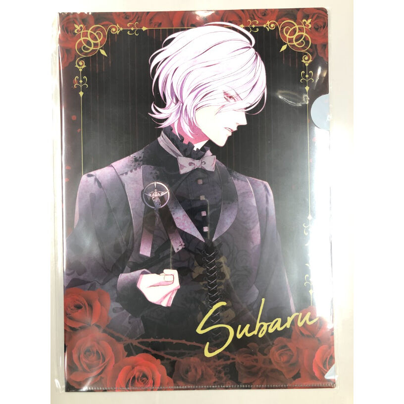 ディアラバ　逆巻スバル　VEXY クリアファイル　ペーパー DIABOLIK LOVERS 吸婚情報誌VEXY クリアファイル(SSペーパー付き
