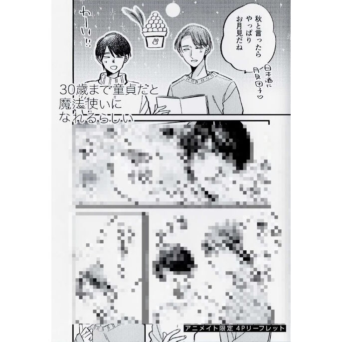 豊田悠『30歳まで童貞だと魔法使いになれるらしい』11巻 アニメイト特典リーフレット 【BLグッズ】 豊田悠『30歳まで童貞だと魔法使いになれるらしい』11巻 アニメイト特典リーフレット 【BLグッズ】