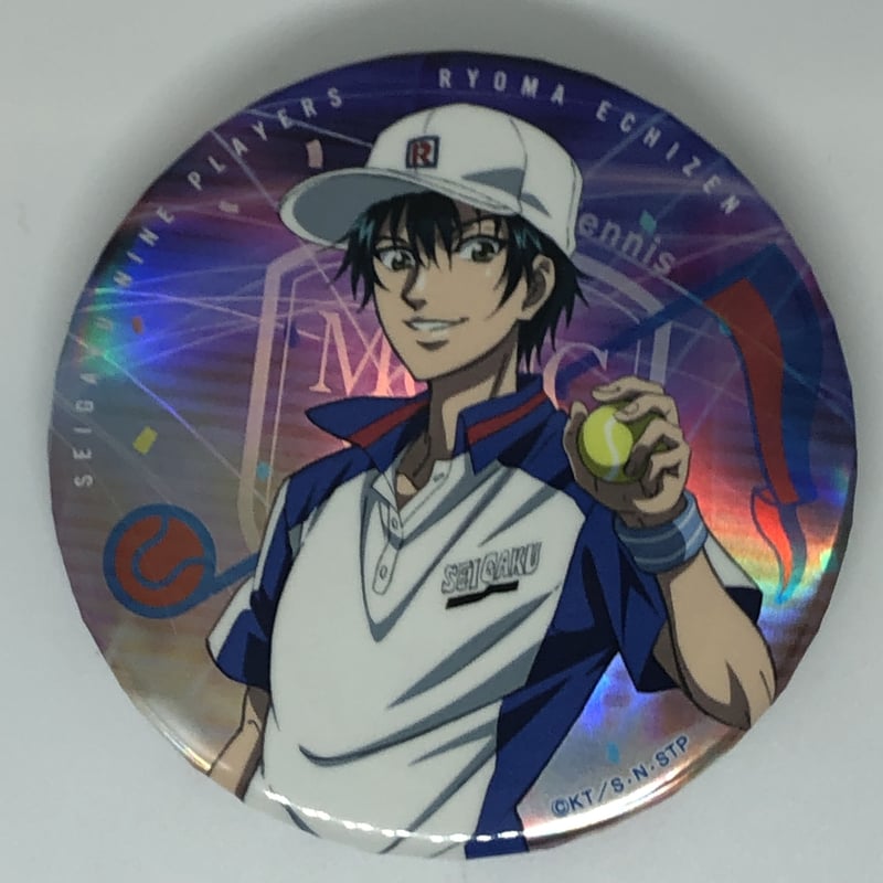 新テニスの王子様 缶バッジ 越前リョーマ ゼンショーネットストア【本店】｜ビッグ缶バッジ2個セット
