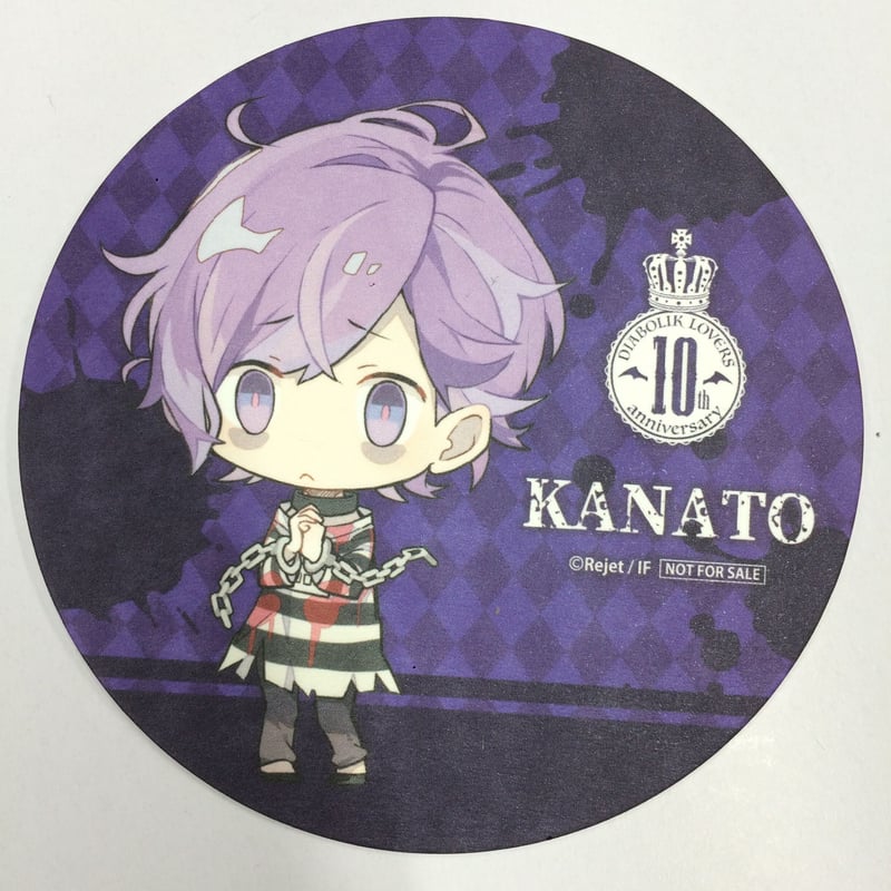 DIABOLIK LOVERS 逆巻カナト コースター | K-BOOKS 池袋 2次元グッズ通販