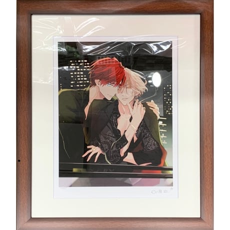 日ノ原巡 先生 原画展　アクリルプレート 日ノ原巡原画展