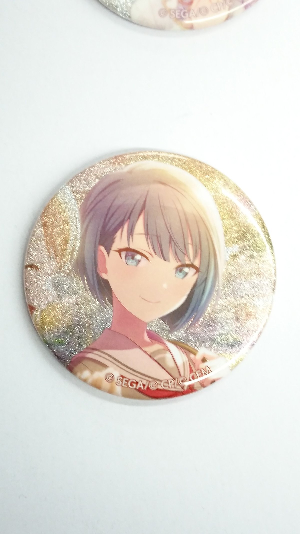 プロジェクトセカイ 桐谷遥 プロセカ グリッター缶バッジ