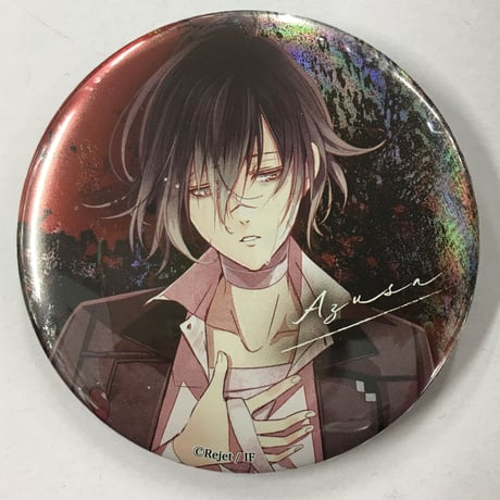 DIABOLIK LOVERS 無神アズサ 万魔殿 ホロ 缶バッチ ② DIABOLIK LOVERS 無神アズサ 万魔殿 ホロ 缶バッチ