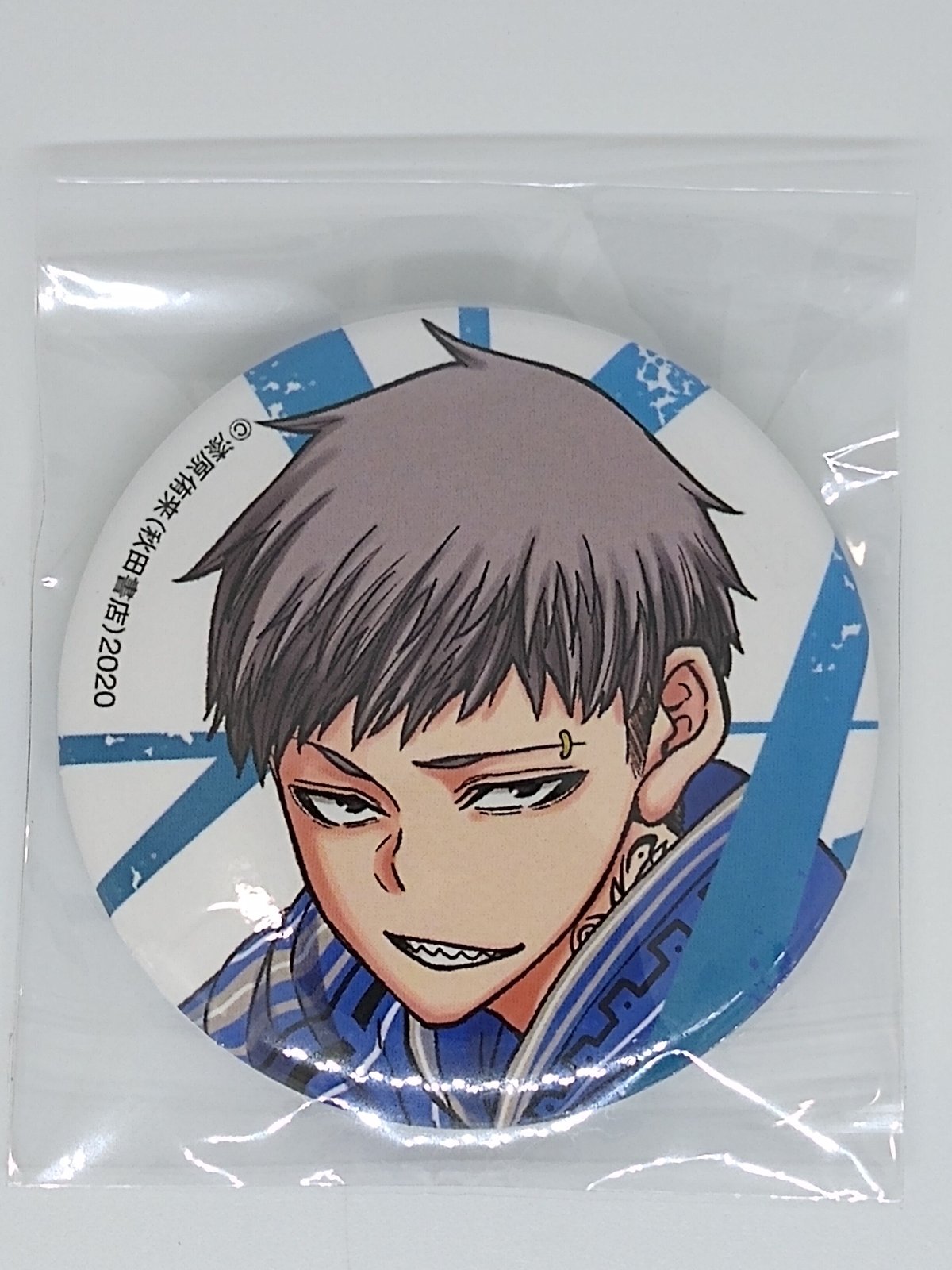 2219.桃源暗鬼　丸型缶バッジ　第2弾　矢颪碇 メタル缶バッジ Vol.2 BOX（6個入）｜TVアニメ『桃源暗鬼』公式