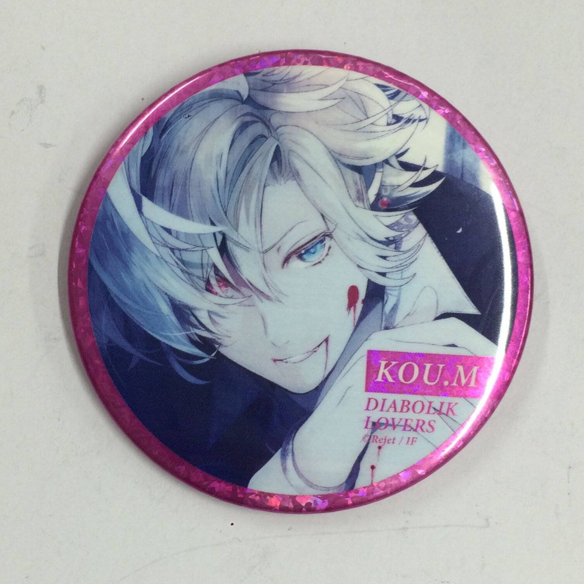 DIABOLIK LOVERS 無神コウ 缶バッジ ホロver. DIABOLIK LOVERS 無神コウ 缶バッジ ホロ | K-BOOKS 池袋 2次元