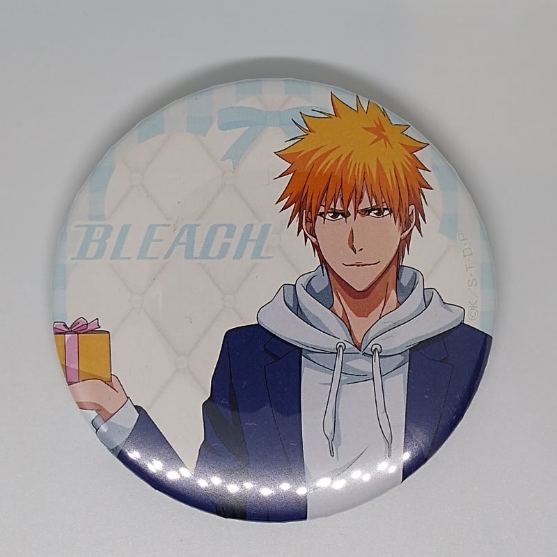 bleach ホワイトデーver. 缶バッジ 6個 黒崎一護 BLEACH 黒崎 一護 グラフアート缶バッジ ホワイトデーver. | K-BOOKS 池