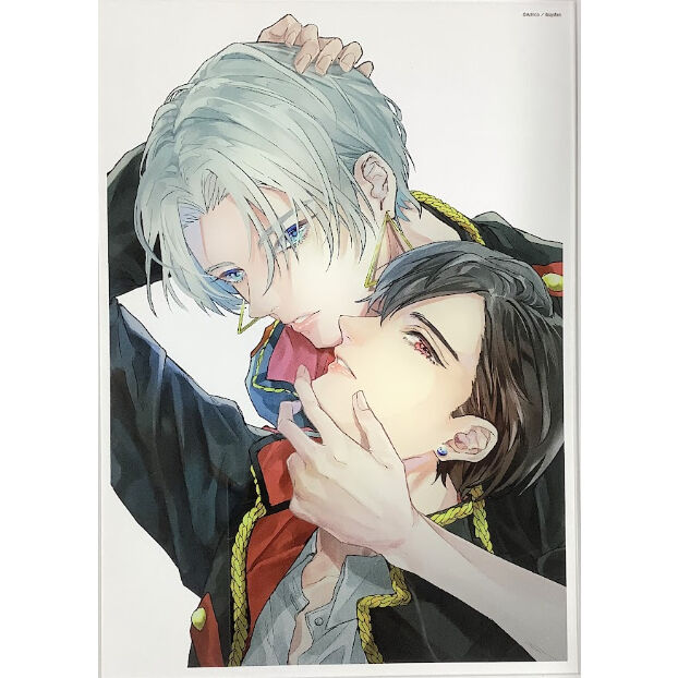 Arinco Kiss me crying アクリルプレート 直筆サイン 新品 Arinco 『Kiss me crying』 A4 アクリルプレート【BLグッズ