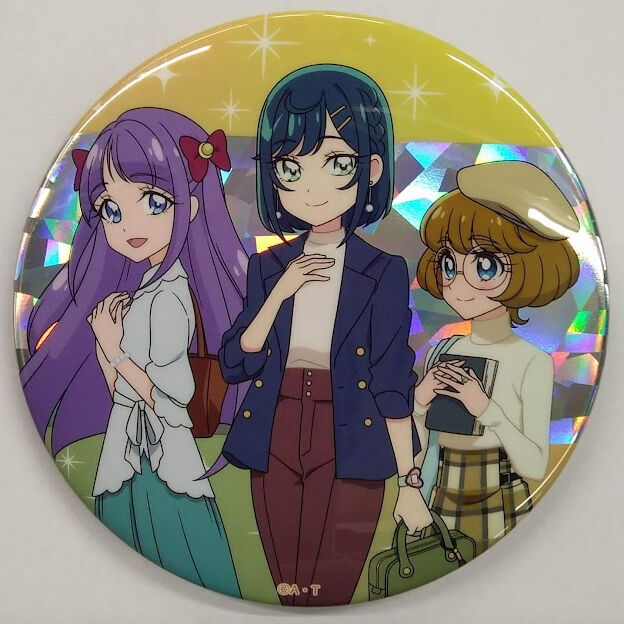 プリキュア シネマフェア トレーディング缶バッジ 香久矢まどか&芙羽