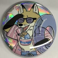 八田缶バッジ ハッピークソライフ展 八田 缶バッジ - メルカリ