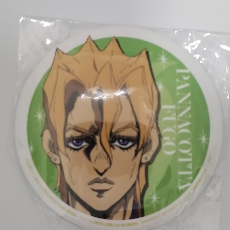 jjj 85個フーゴ缶バッジ ジョジョの奇妙な冒険 パンナコッタ・フーゴ 缶バッジ | K-BOOKS 池袋