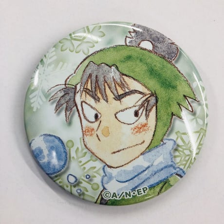 忍たま乱太郎　食満留三郎　アニカプ　缶バッジ