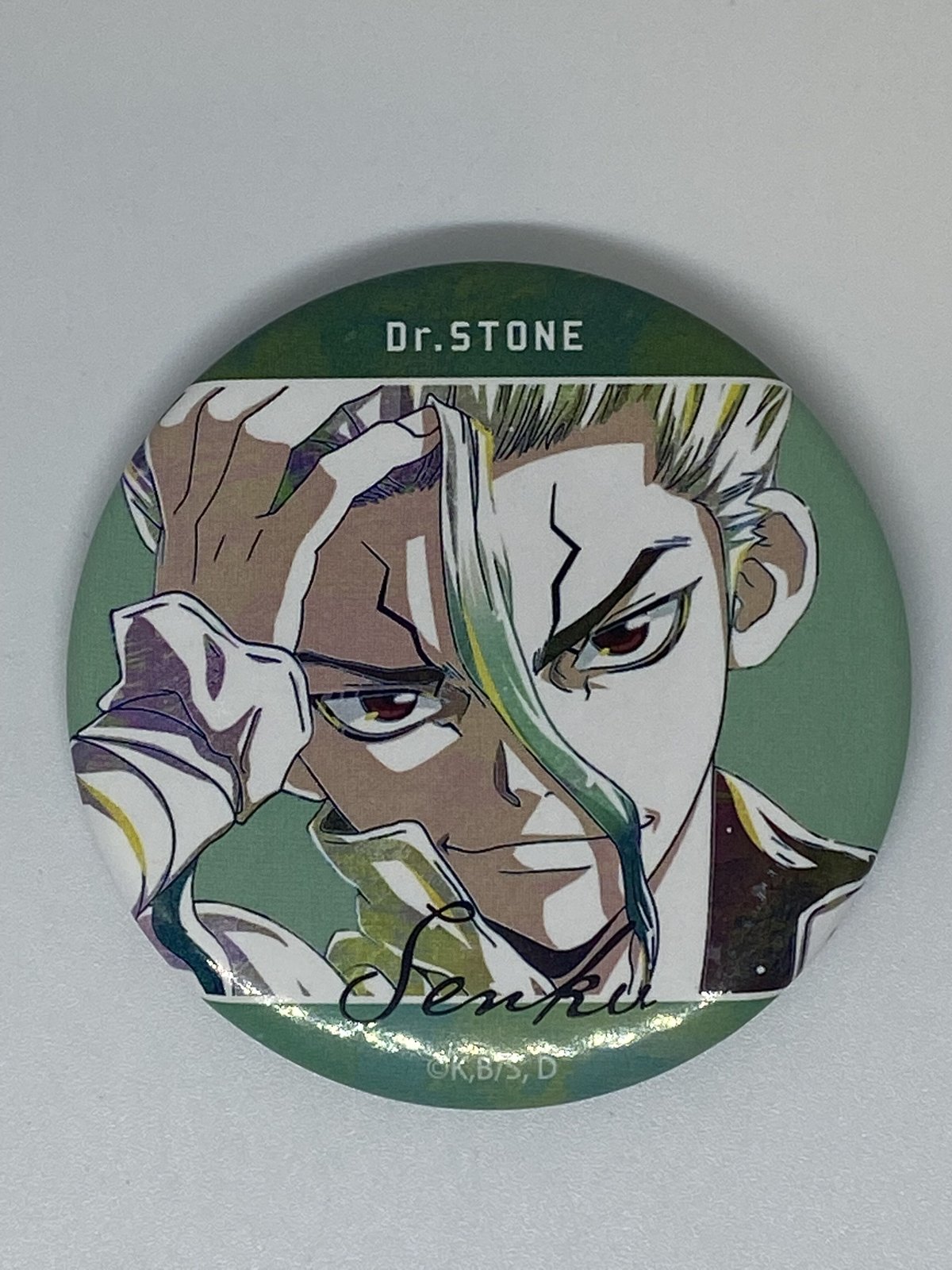 Dr.STONE 石神千空 石化前缶バッジ fit=scale-down,w=1200