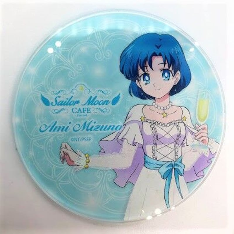 セーラームーンカフェ　エターナル　缶バッジ　アクリルコースター セーラームーンカフェエターナル缶バッジアクリルコースター
