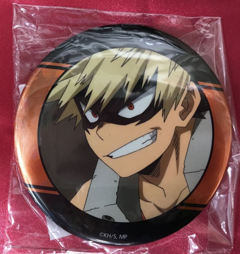 僕のヒーローアカデミア 爆豪勝己　缶バッジ