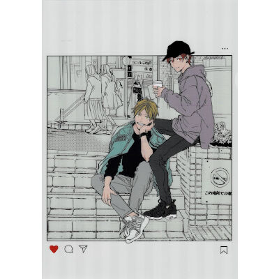 キヅナツキ『ギヴン』6巻 とらのあな特典 クリアファイル 真冬 柊【BL