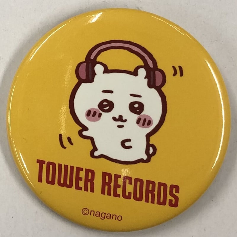ちいかわ×タワレコ 缶バッジ 2個 ちいかわ タワレコ 缶バッジ レア