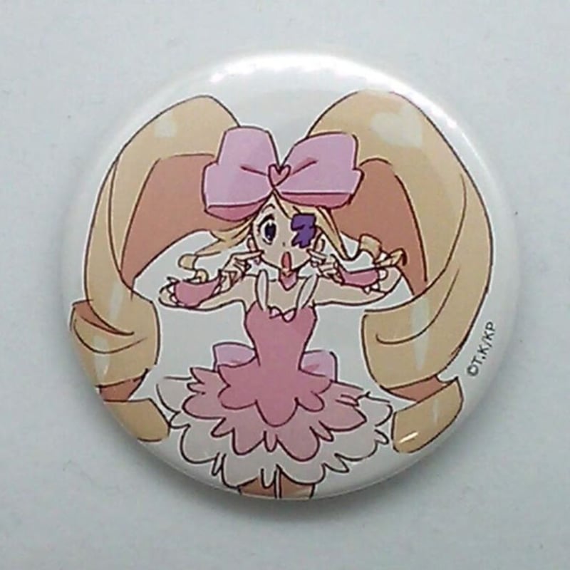 キルラキル　プロメア すしお万博　限定　ガチャ　缶バッジ　９枚セット　纏流子 若干キズ有】「すしお万博」キルラキル 針目 縫 40mm缶バッジ | K